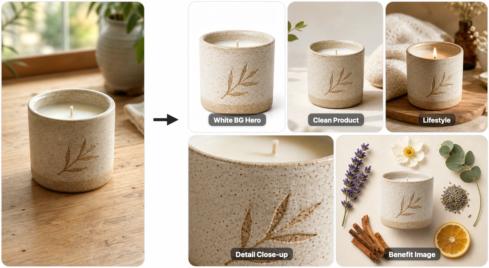 Etsy handmade gift listing gallery