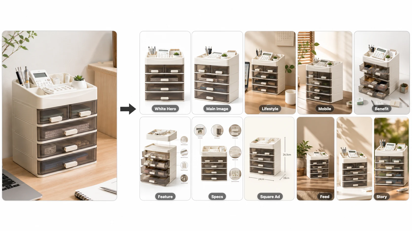 Ozon home storage full launch set
