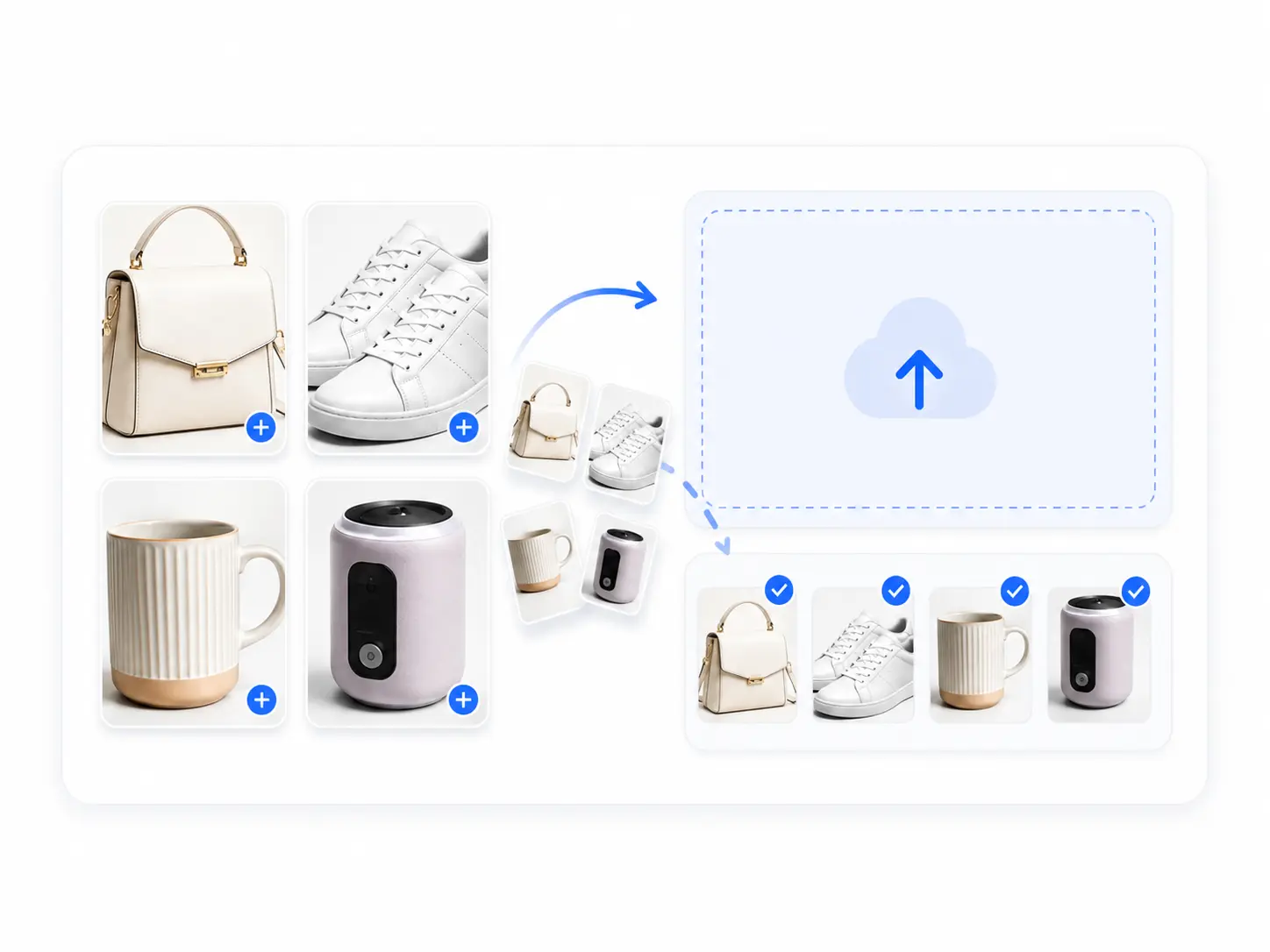 Upload product images
