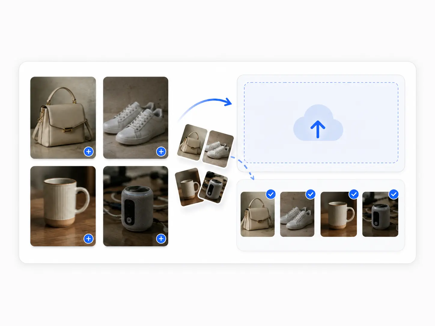 Upload low-quality photos
